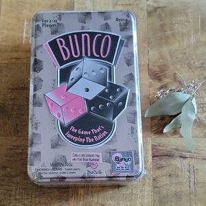 Bunco Dice Game - Black and Pink